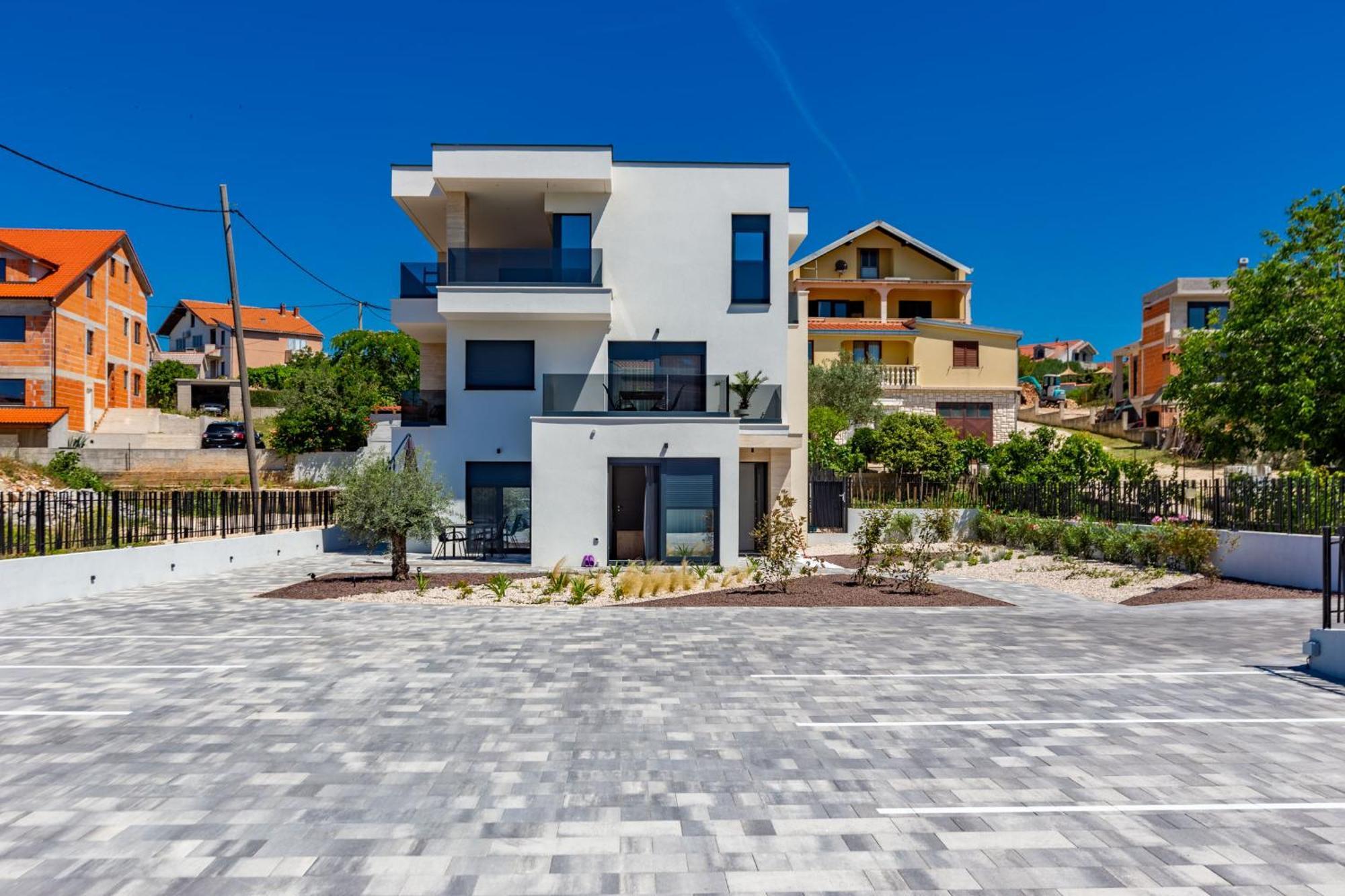 Casa Mia Apartments With Parking Zadar Bagian luar foto